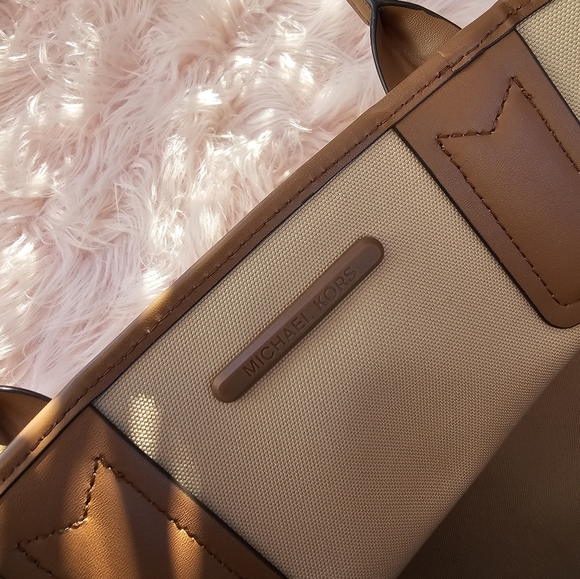 Michael kors large brown logo tote bag - Picture 13 of 14